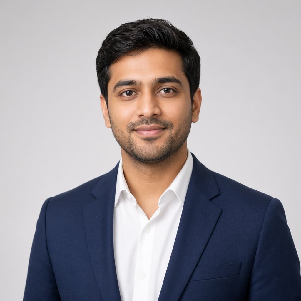 Portrait of Shivansh Kapoor, Head of Growth